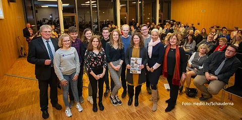 Foto bei der Preisübergabe