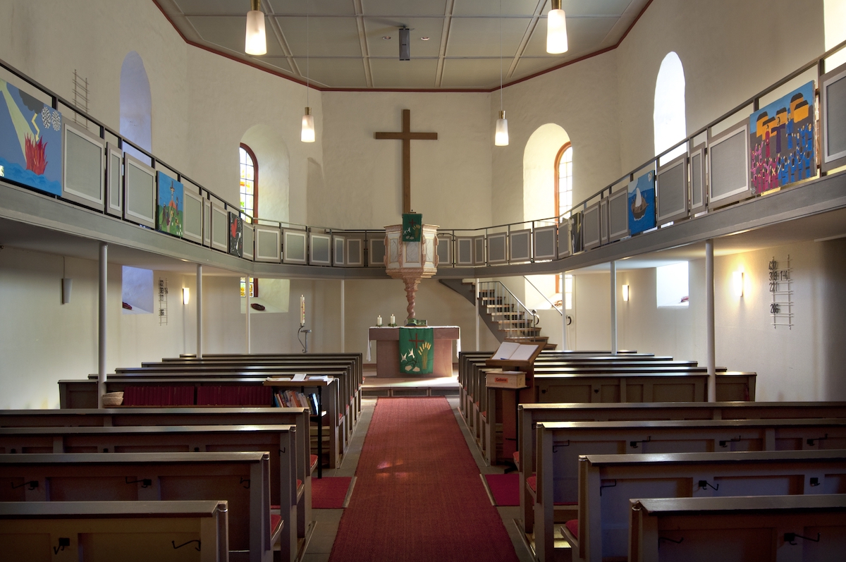 Kirche in Ostheim von innen