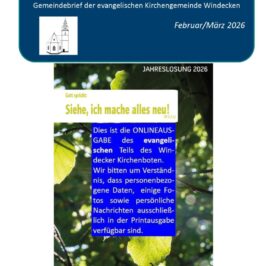 Titelbild Kirchenbote